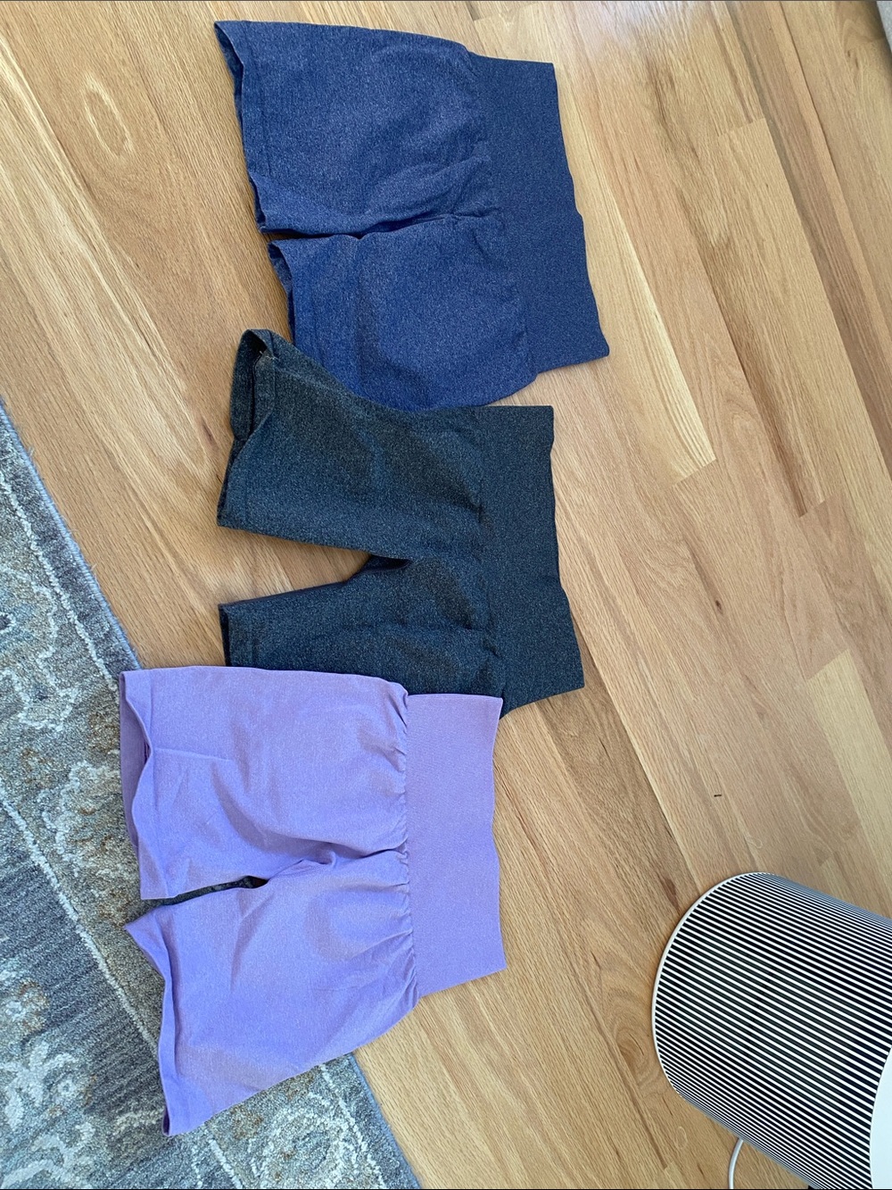 3 pairs NVGTN high waist shorts - Picture 2 of 2